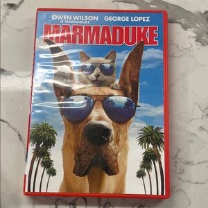 Marmaduke DVD with Red Case